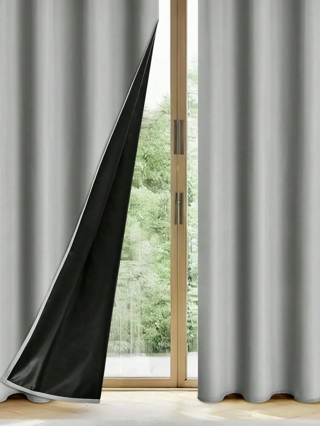 Solid Privacy Blackout Drapes with Curtain Grommets - Swane Shop