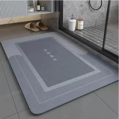 Non-Slip Diatomite Bathroom Foot Rug Dirt Resistant Quick Drying - Swane Shop