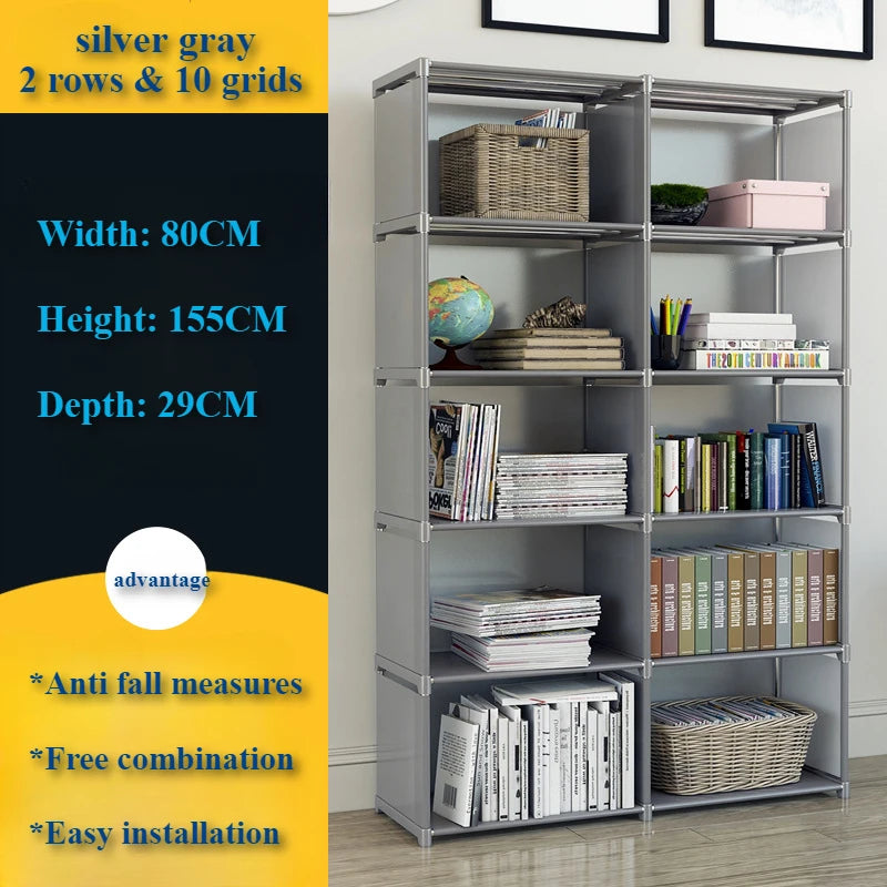 Multi-layer Bookshelf Storage Rack Organizer - Swane Shop