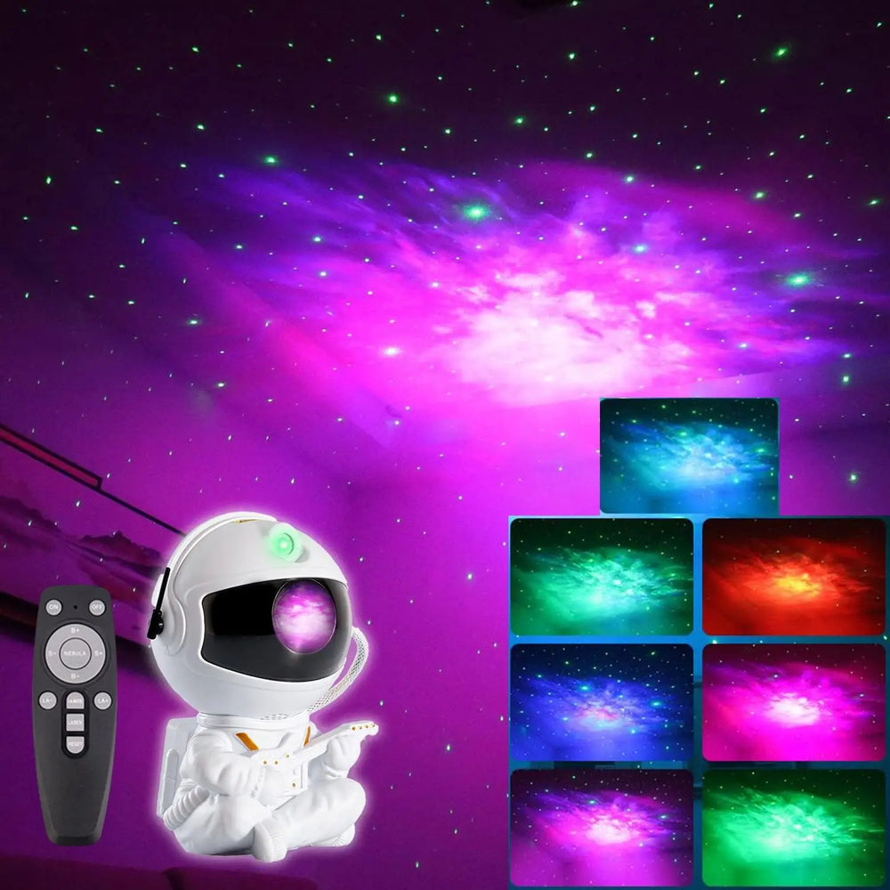 Astronaut Nebula Galaxy Projector Ceiling Night Light - Swane Shop