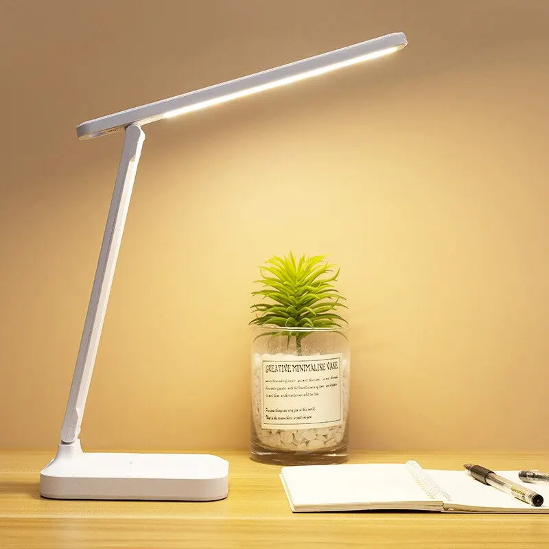 LED Touch Switch Dimmable Folding Desk Lamp USB Plug-in - Swane Shop