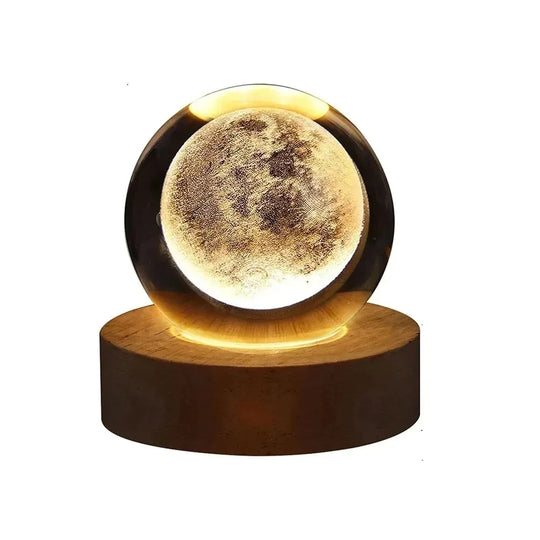 3D Galaxy and Planetary Projection Crystal Ball - Swane Shop