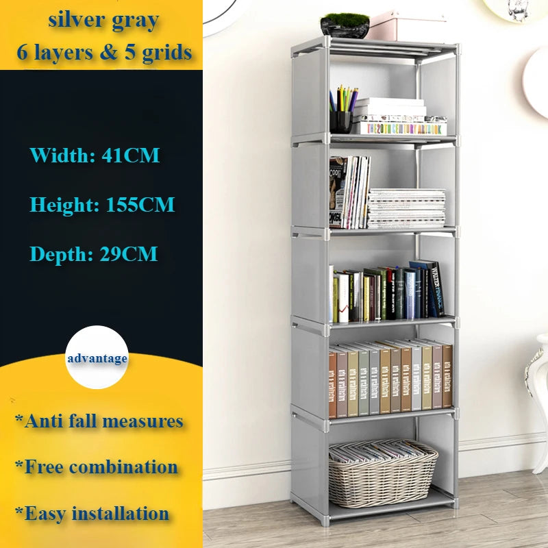 Multi-layer Bookshelf Storage Rack Organizer - Swane Shop