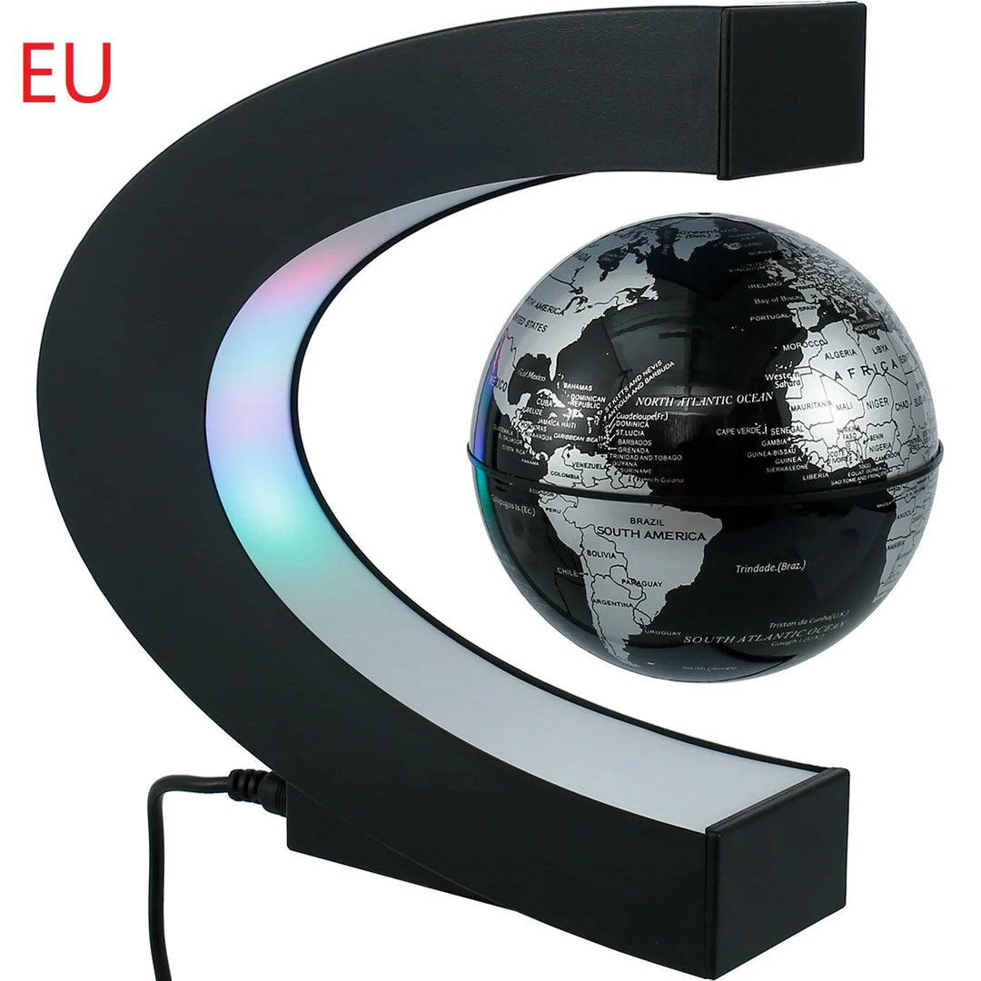 World Globe Magnetic Levitation LED Rotating Floating Earth - Swane Shop