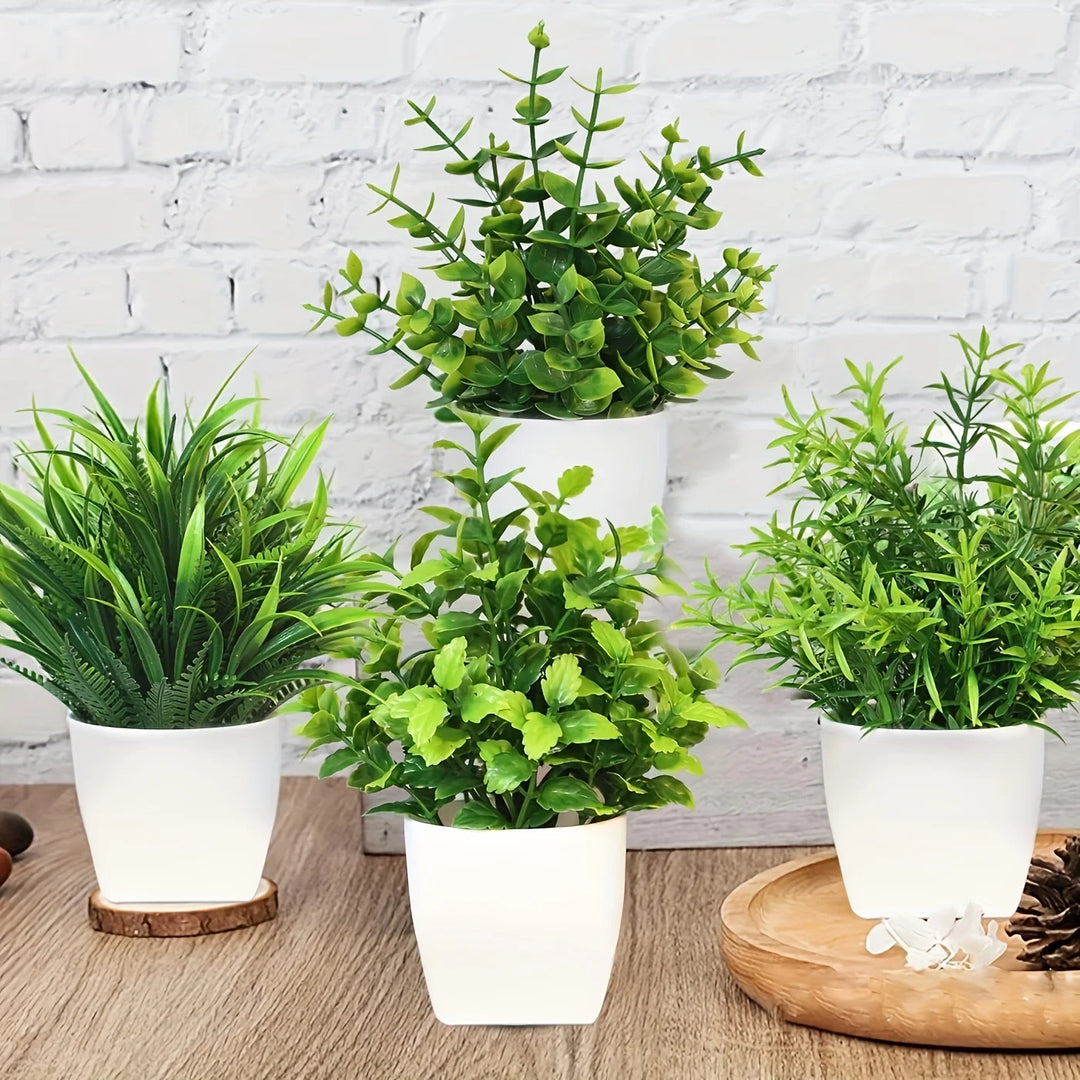 Artificial Potted Plant Aesthetic Decor - Swane Shop