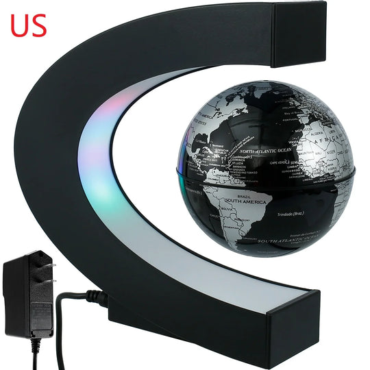 World Globe Magnetic Levitation LED Rotating Floating Earth - Swane Shop