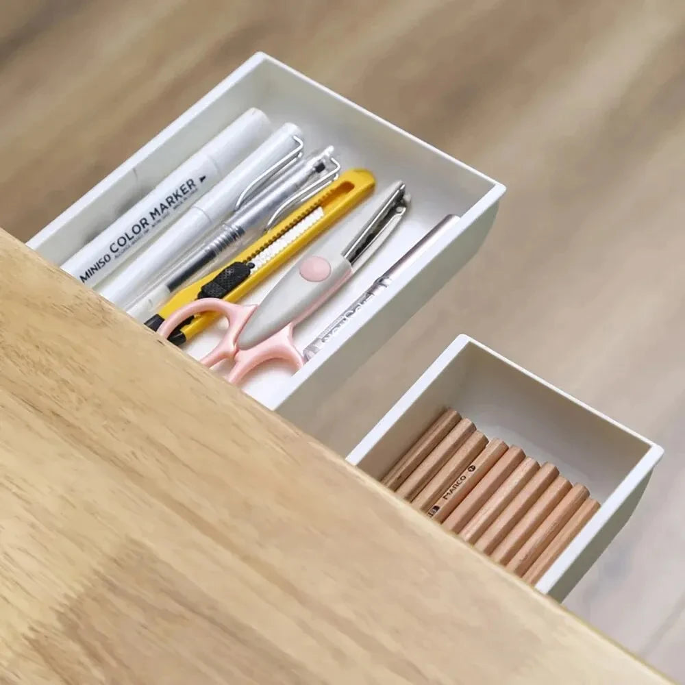 Hidden Desk Drawer Storage Box Organizer - Swane Shop