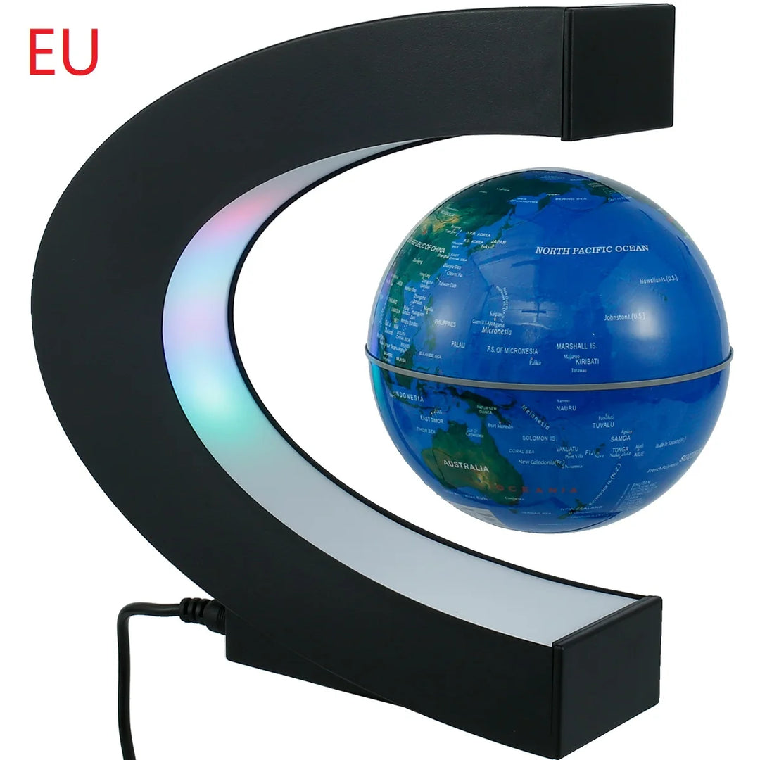 World Globe Magnetic Levitation LED Rotating Floating Earth - Swane Shop