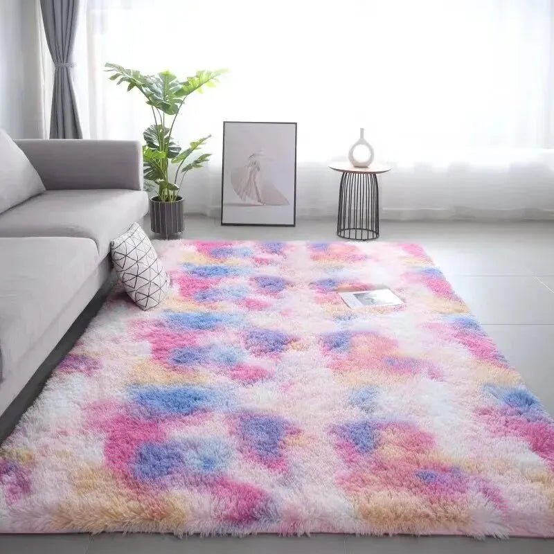 Non-Slip Waterproof Silk Wool Rug - Swane Shop