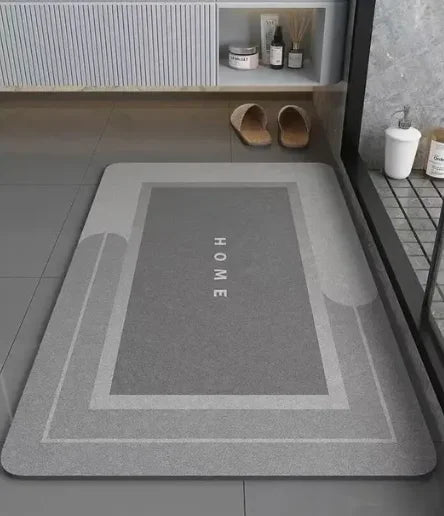 Non-Slip Diatomite Bathroom Foot Rug Dirt Resistant Quick Drying - Swane Shop